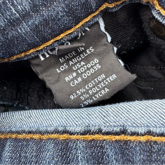 Hudson Nico Super Skinny Midrise Jeans Dark Blue Skinny Jeans - Picture 7 of 10